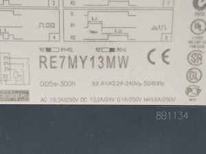 Schneider Electric RE7MY13MW Time delay relay