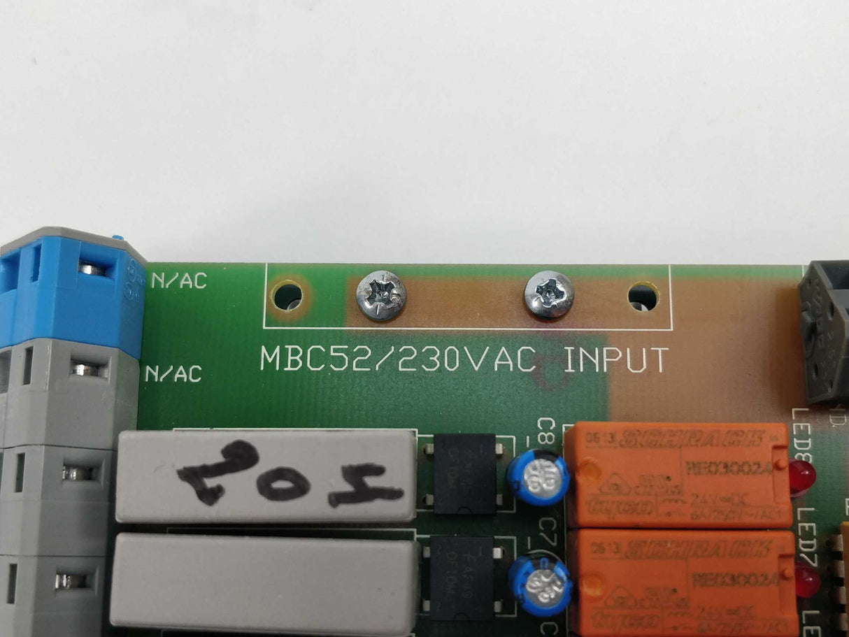 AU Teknik MBC52/230VAC 109018-1 Circuit board