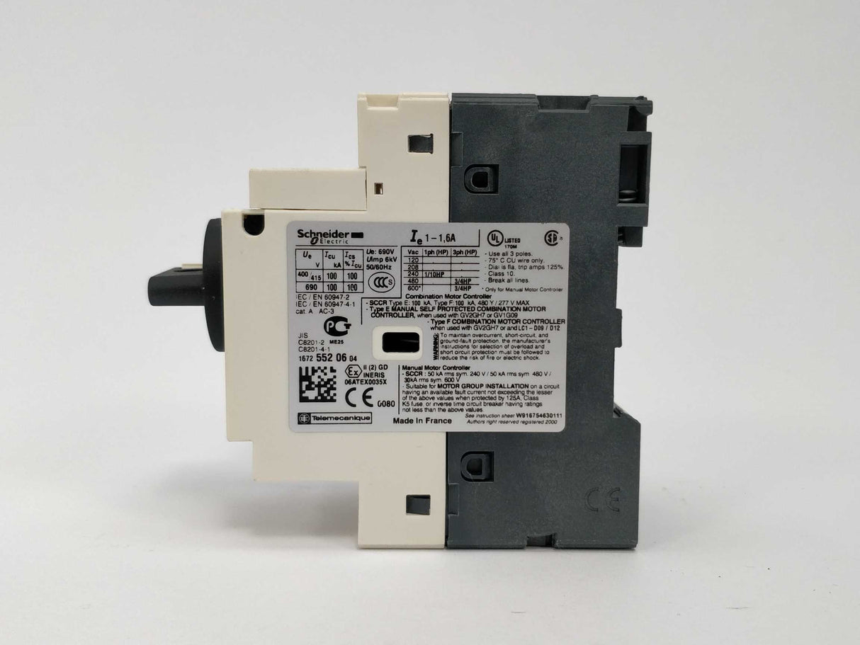 Schneider Electric GV2P06 Motor protection switch