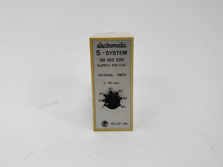 Electromatic SB 165 220 Interval Timer