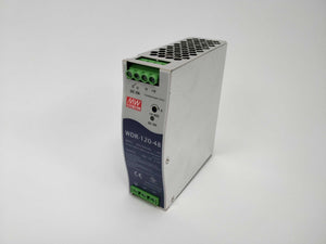 Mean Well WDR-120-48 Input 200-500VAC 1.4A output 48V - 2.5A