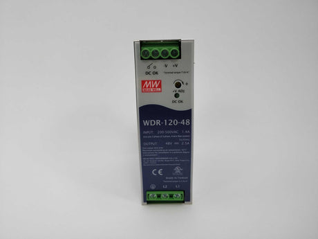 Mean Well WDR-120-48 Input 200-500VAC 1.4A output 48V - 2.5A