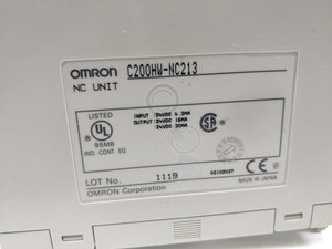 OMRON C200HW-NC213 NC Unit