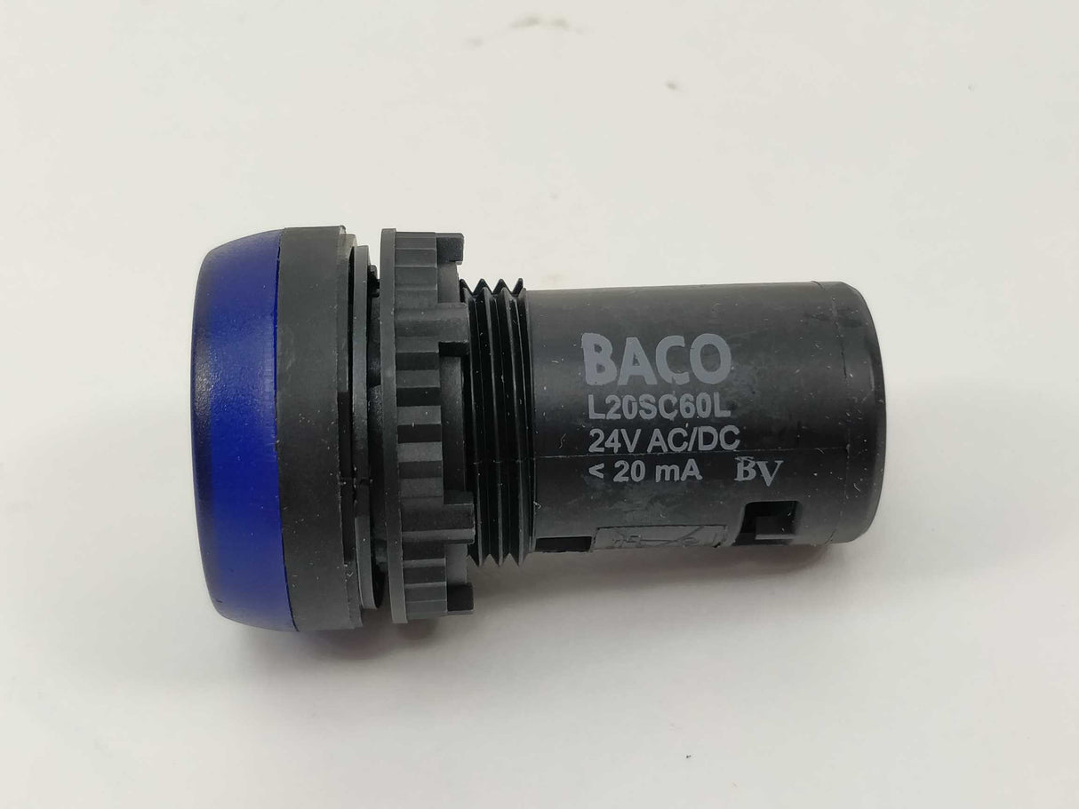 BACO L20SC60L Indicator light Blue, Voyant lumineux, 24V. 10Pcs