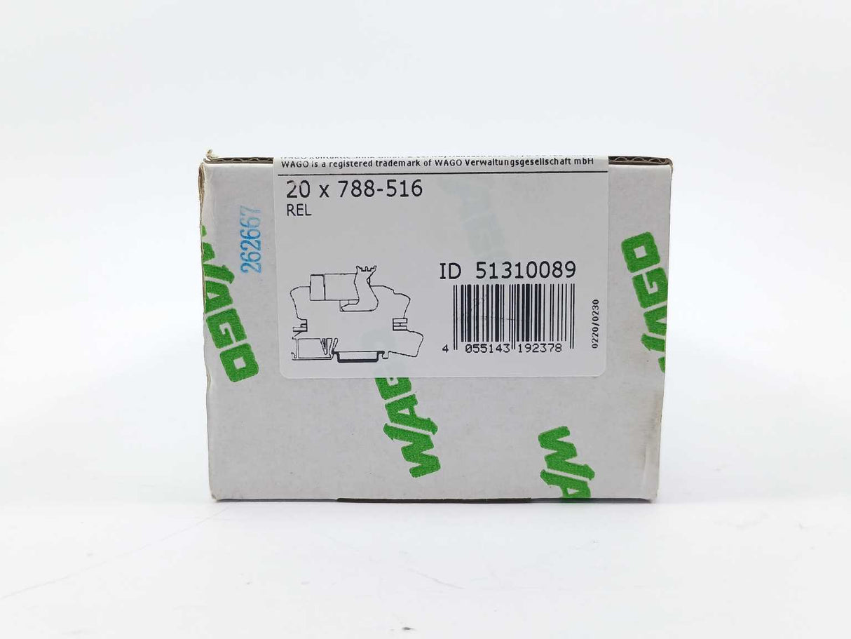 Wago 788-516 Relay Module 20 Pcs.