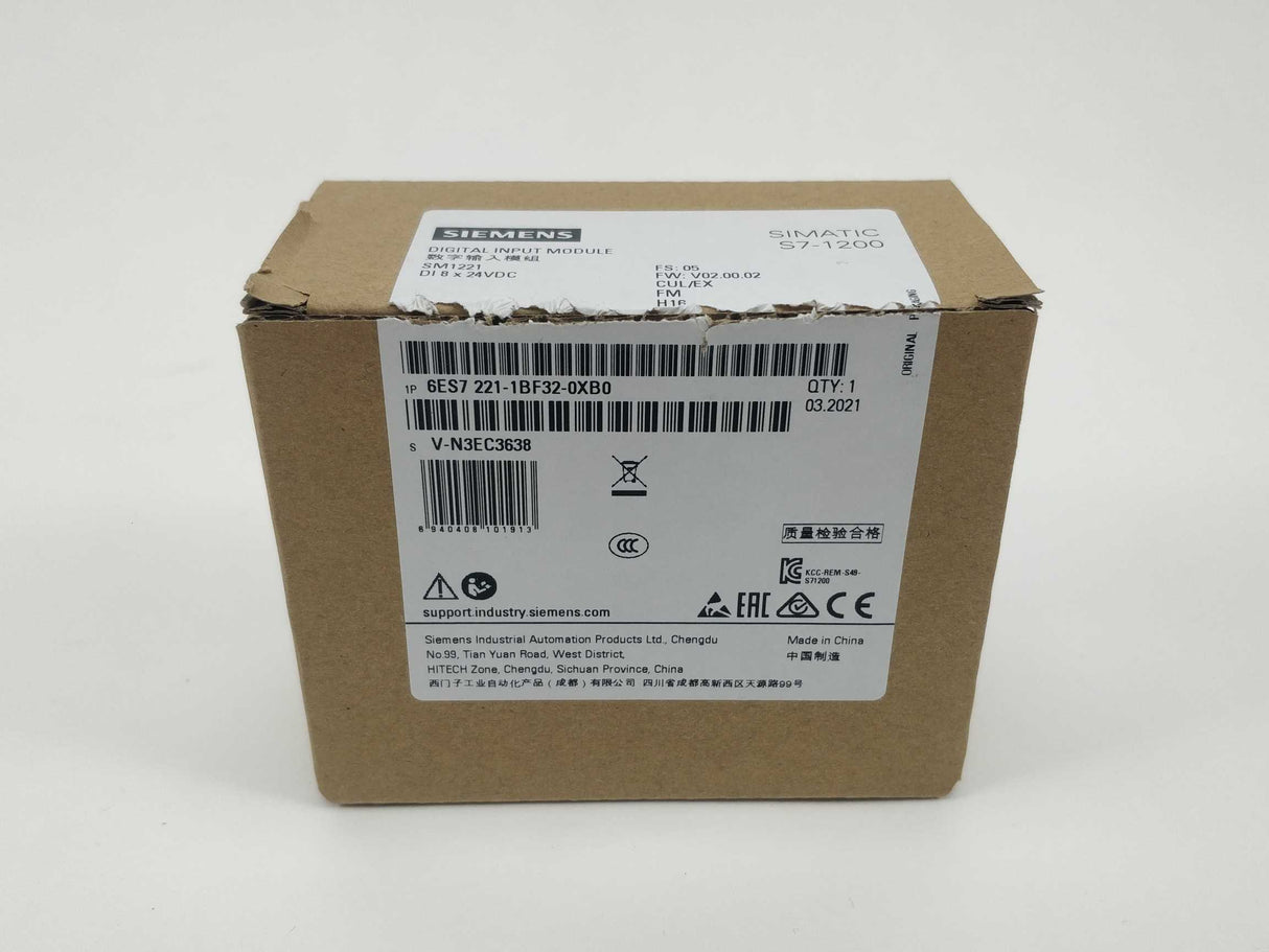 Siemens 6ES7221-1BF32-0XB0 Digital input module