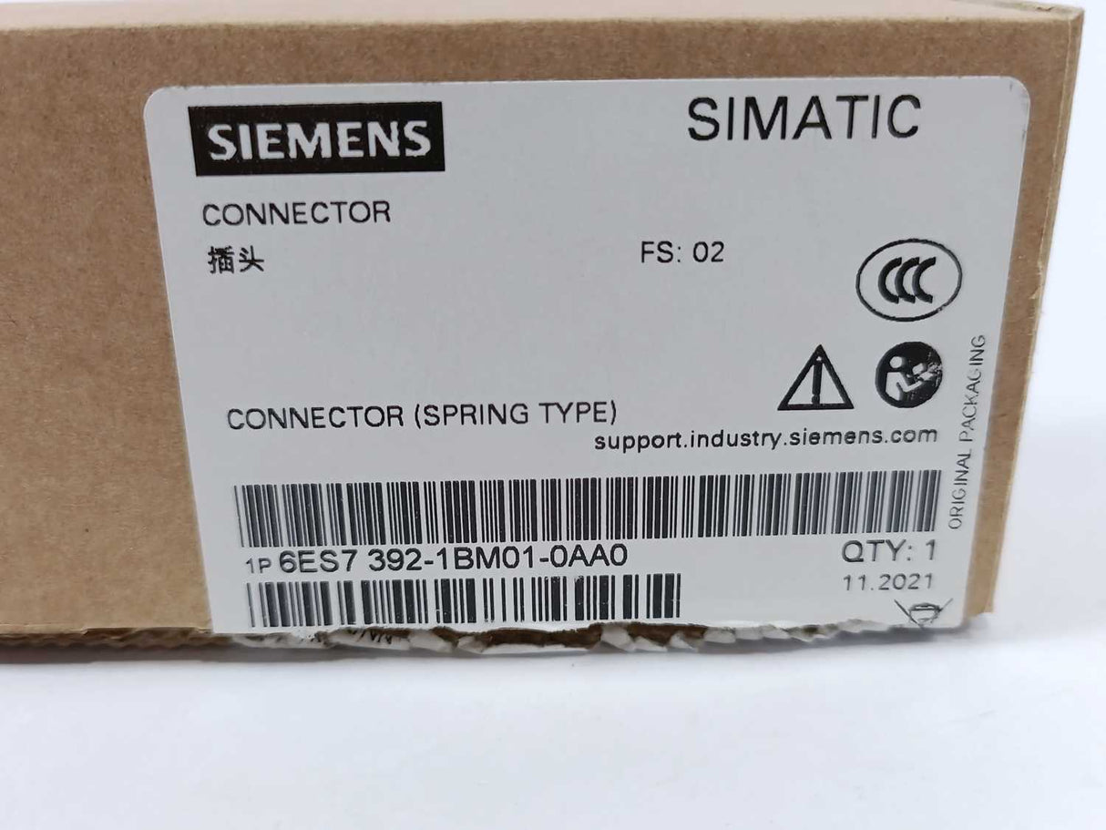 Siemens 6ES7392-1BM01-0AA0 SIMATIC Connector