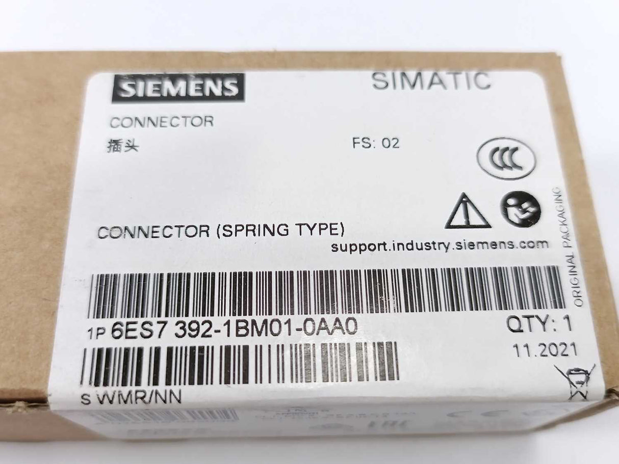 Siemens 6ES7392-1BM01-0AA0 SIMATIC Connector