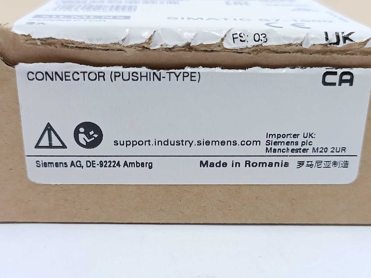 Siemens 6ES7592-1BM00-0XB0 SIMATIC S7-1500 Connector