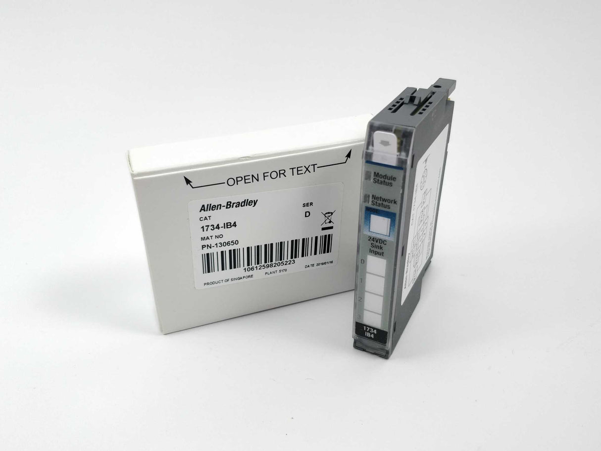 AB 1734-IB4 POINT I/O 4 Point Digital Input Module, ser. D, FW. 3.022