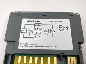 AB 1734-IB4 POINT I/O 4 Point Digital Input Module, ser. D, FW. 3.022