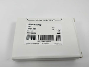 AB 1734-IB4 POINT I/O 4 Point Digital Input Module, ser. D, FW. 3.022