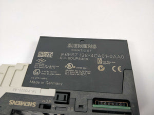 Siemens 6ES7138-4CA01-0AA0 SIMATIC DP PM-E Power Module & 6ES7193-4CD20-0AA0