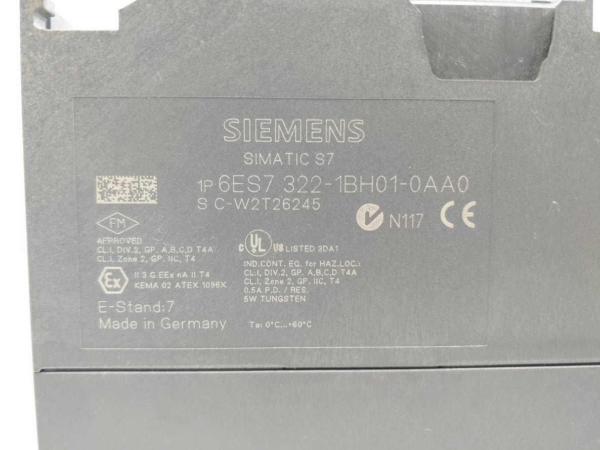 Siemens 6ES7322-1BH01-0AA0 SIMATIC Digital output SM322