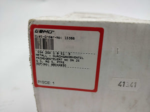 GEMÜ 55425D19513 Angle Seat Globe Valve 15366