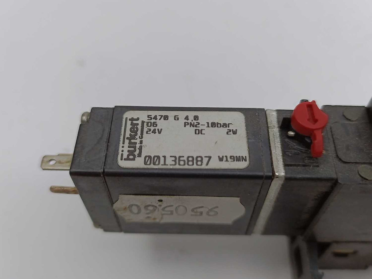 Burkert 00136887 Solenoid Valve