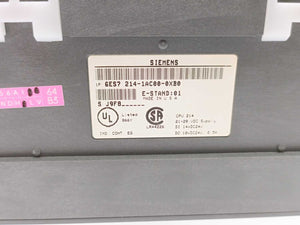 Siemens 6ES7214-1AC00-0XB0 Simatic S7-200 CPU 214