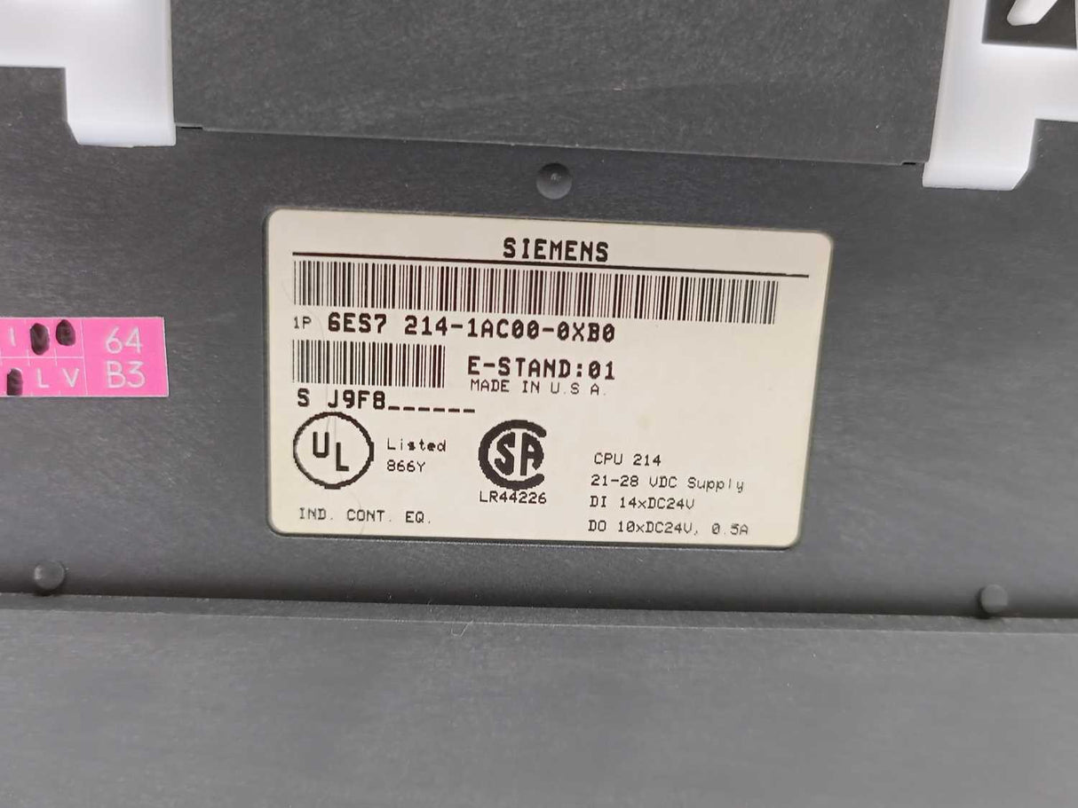 Siemens 6ES7214-1AC00-0XB0 Simatic S7-200 CPU 214