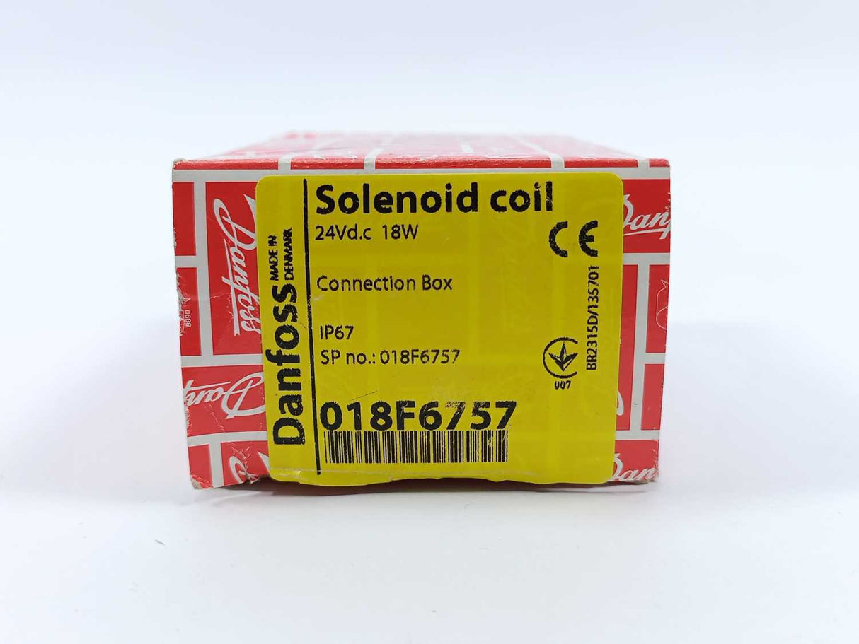 Danfoss 018F6757 Solenoid Coil 18W