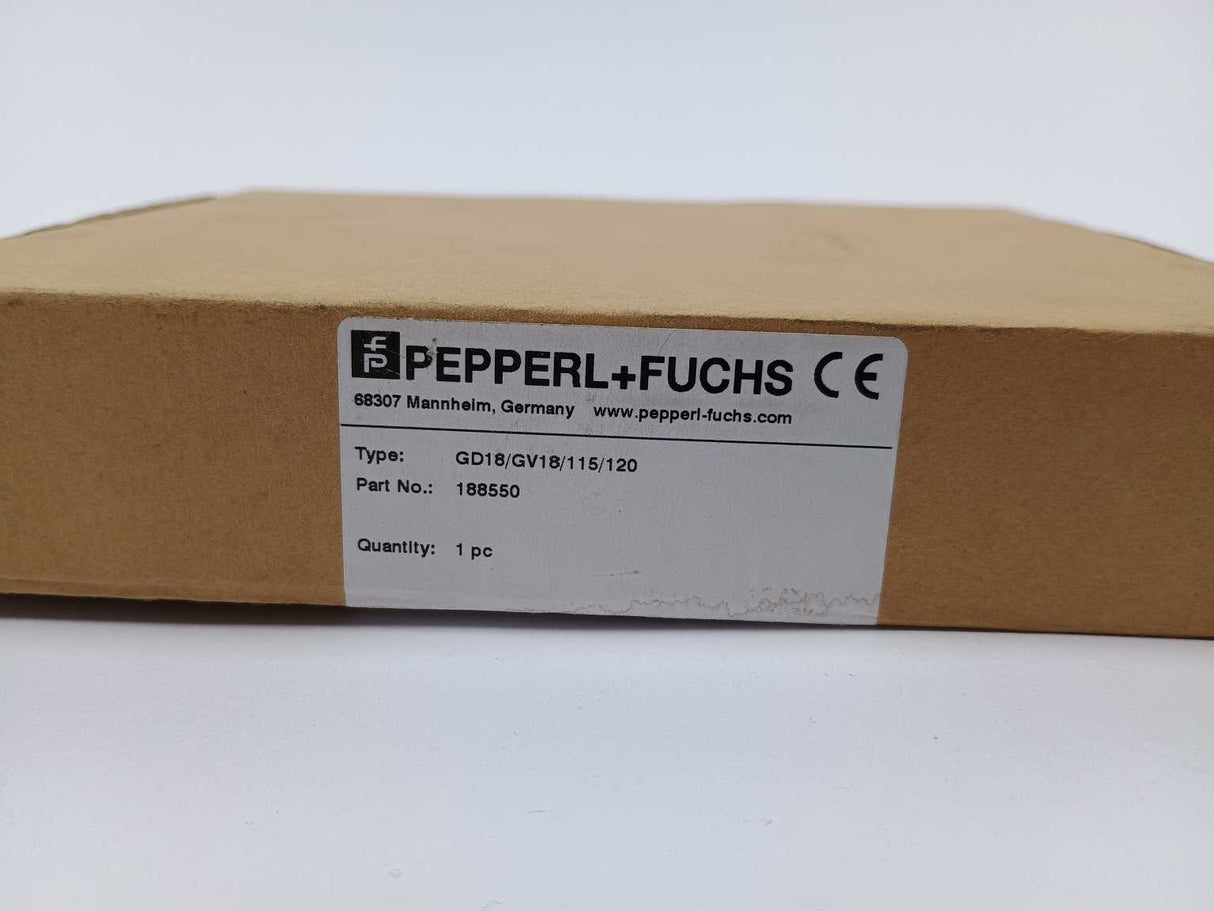 Pepperl+Fuchs 188550 GD18/GV18/115/120 Thru-beam sensor