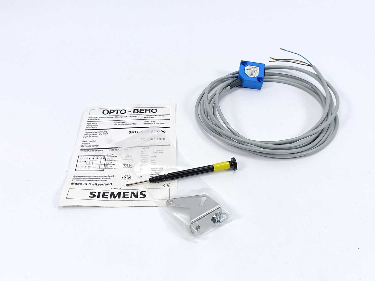 Siemens 3RG7012-0CC00 Opto-BERO Thru-beam Sensor Receiver