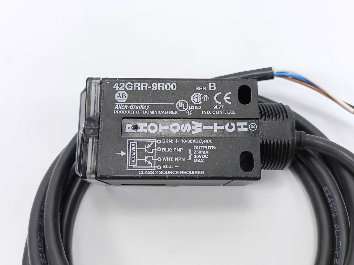 AB 42GRR-9R00 PHOTOSWITCH Trans Beam Receiver Ser. B