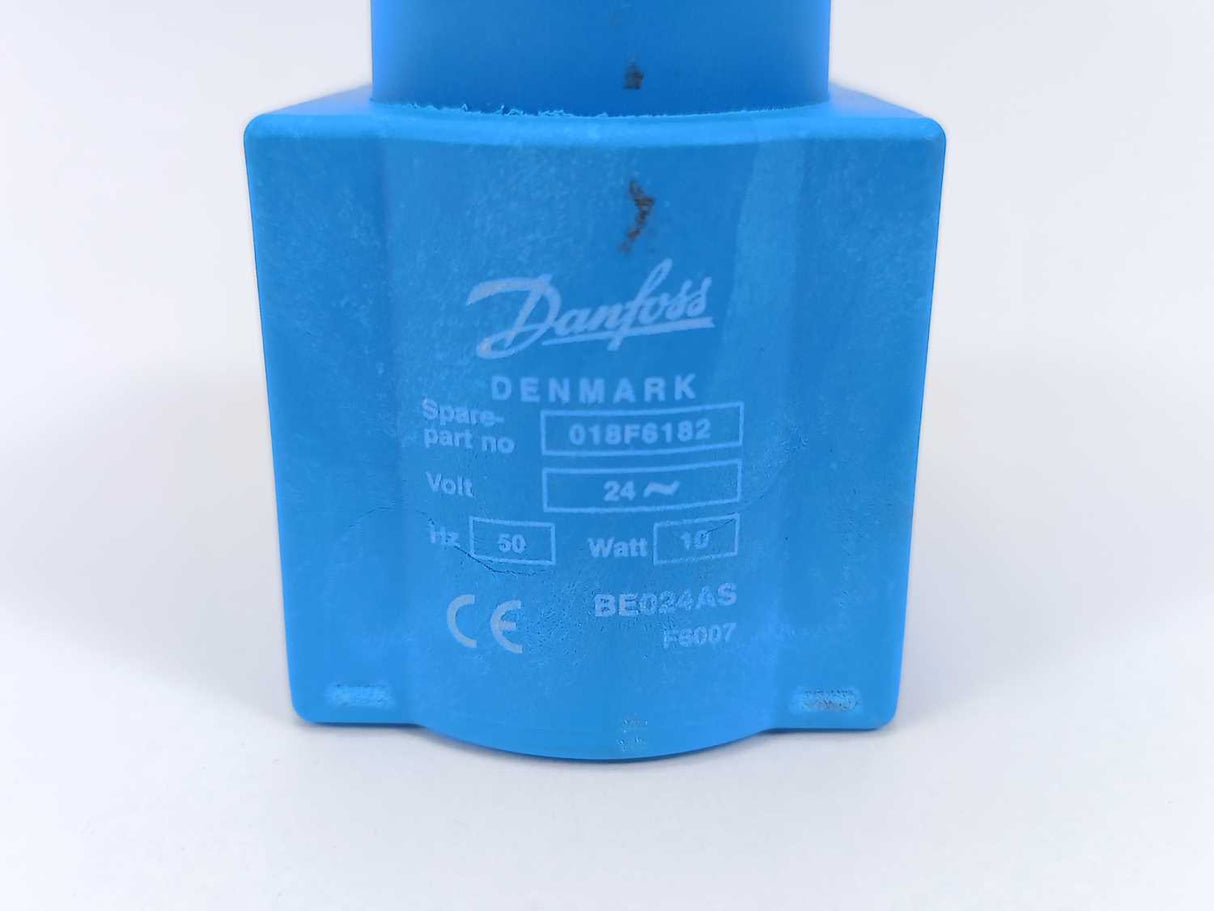 Danfoss 018F6182 BE024AS Coil for solenoid valve 10W