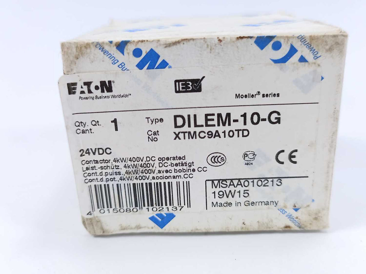 Eaton XTMC9A10TD DILEM-10-G mini contactor