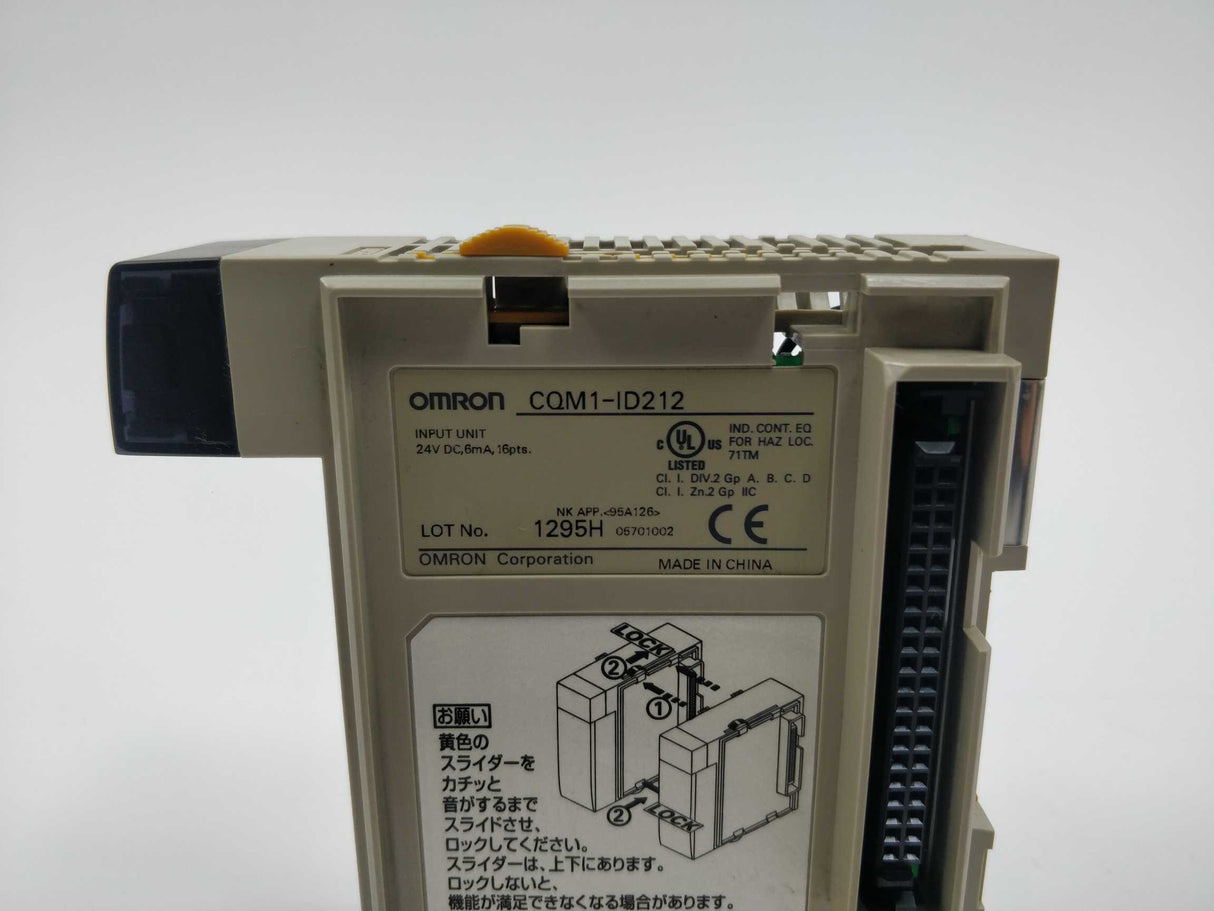 OMRON CQM1-ID212 Input unit