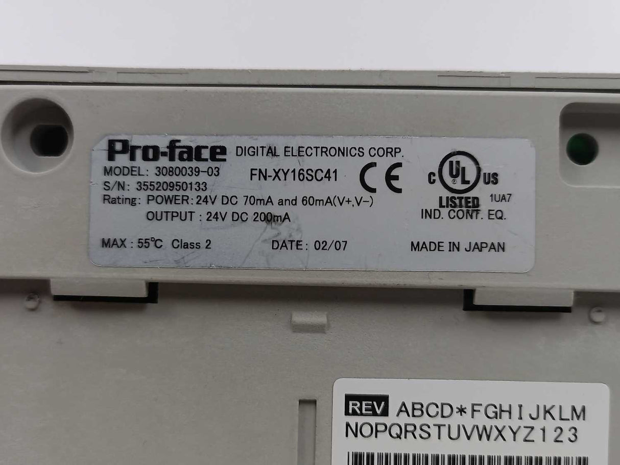 Pro-Face FN-XY16SC41 DIO Unit