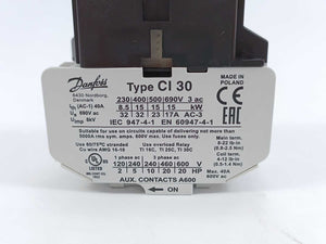 Danfoss 037H005513 Contactor