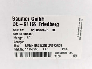 Baumer BMMH 58S1N24R12/10720133 Encoder Rev. C 58S1N24R