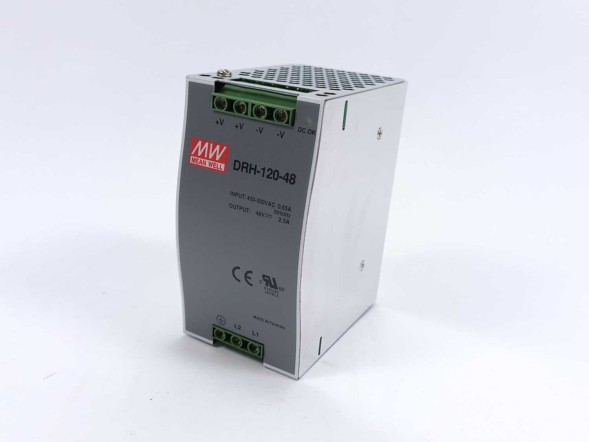 Mean Well DRH-120-48 DIN Rail Power Supplies 120W 48V 2.5A