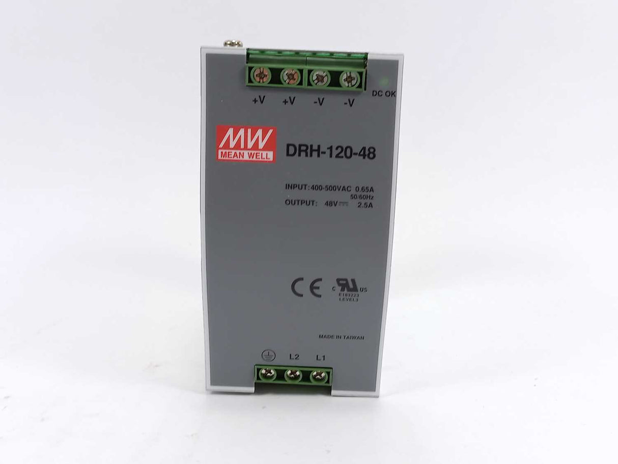 Mean Well DRH-120-48 DIN Rail Power Supplies 120W 48V 2.5A