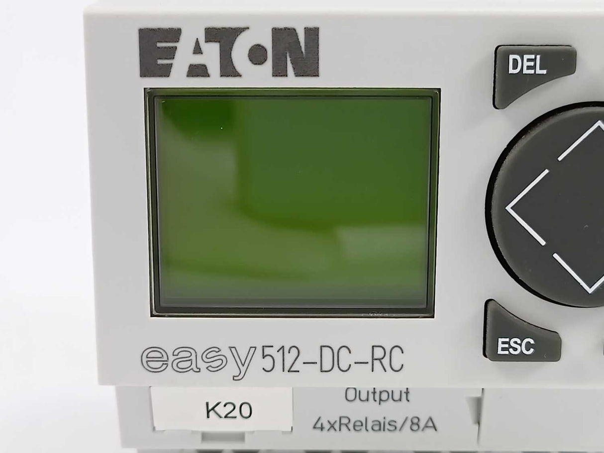 Eaton EASY512-DC-RC Programmable Relays 24 Vdc, 8 digital input, 4 relay output