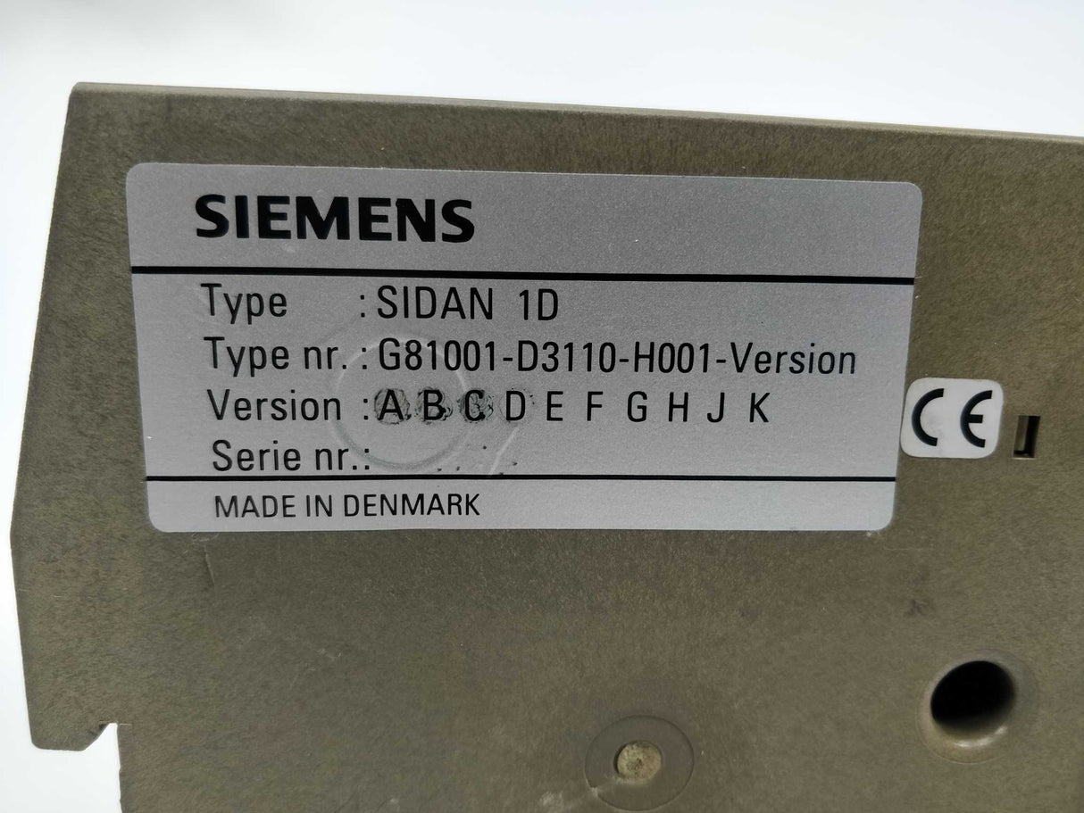 Siemens G81001-D3110-H001 SIDAN 1D