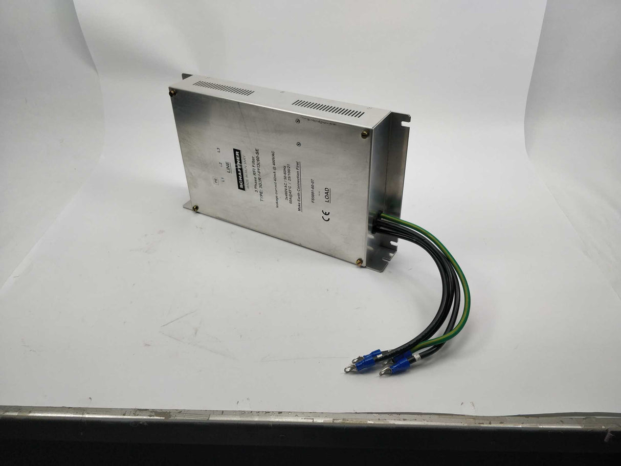 SCHAFFNER 3G3RV-PFI3060-SE 3 Phase RFI Filter