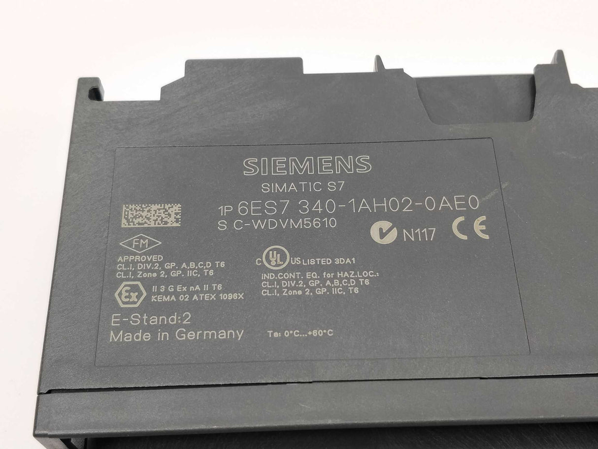 Siemens 6ES7340-1AH02-0AE0 SIMATIC S7-300 CP 340 Communications processor