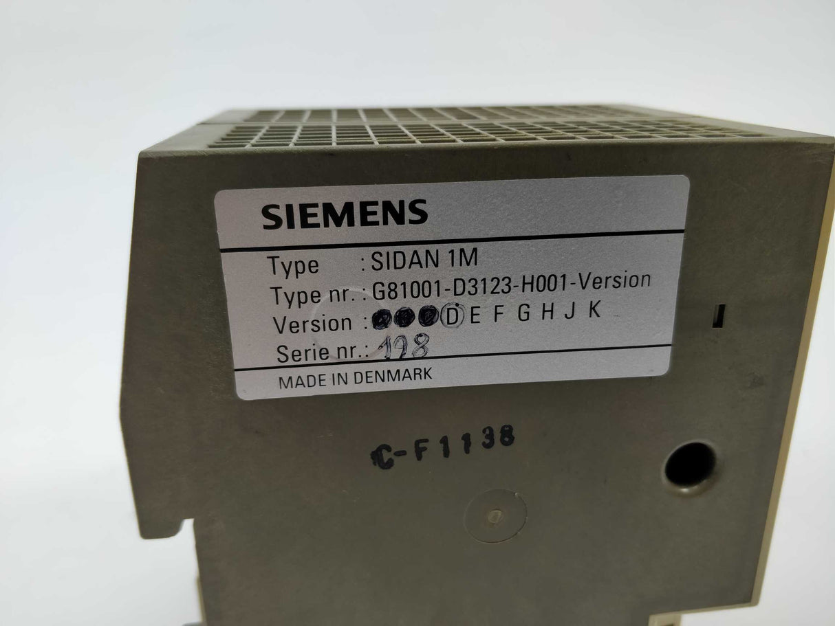 Siemens G81001-D3110-H001 SIDAN 1D