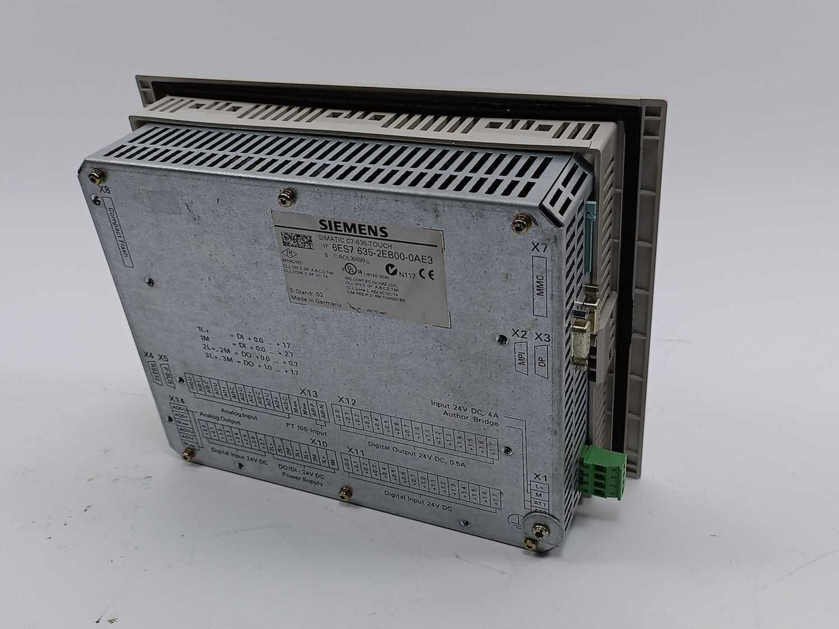 Siemens 6ES7635-2EB00-0AE3 Simatic C7-635 Touch