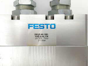 Festo DRQD-40-180-YSRJ-A-AL-FW Semi-Rotary Drives, Twin Pistons 197373