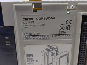 OMRON CQM1-AD042 Analog input unit