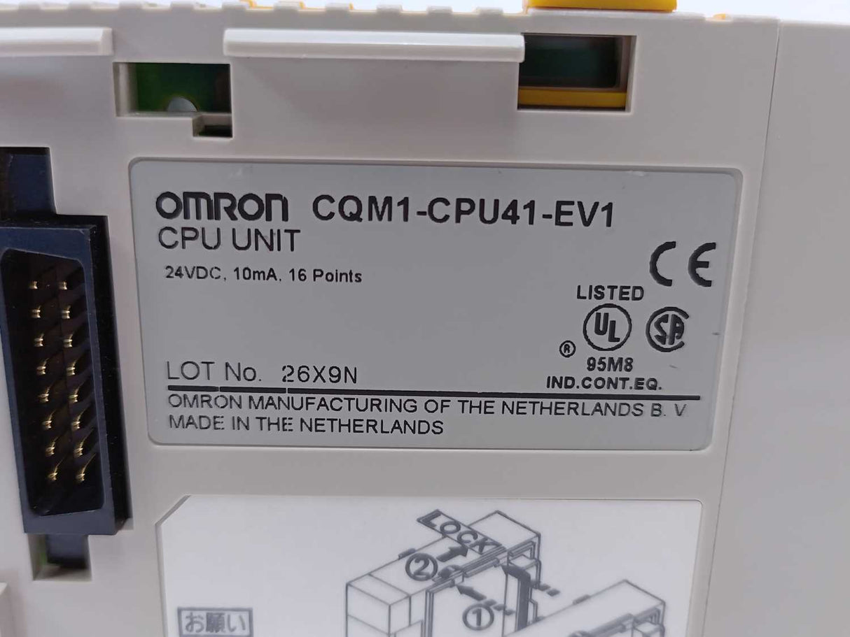 OMRON CQM1-CPU41-EV1 Programmable Controller  CPU Unit