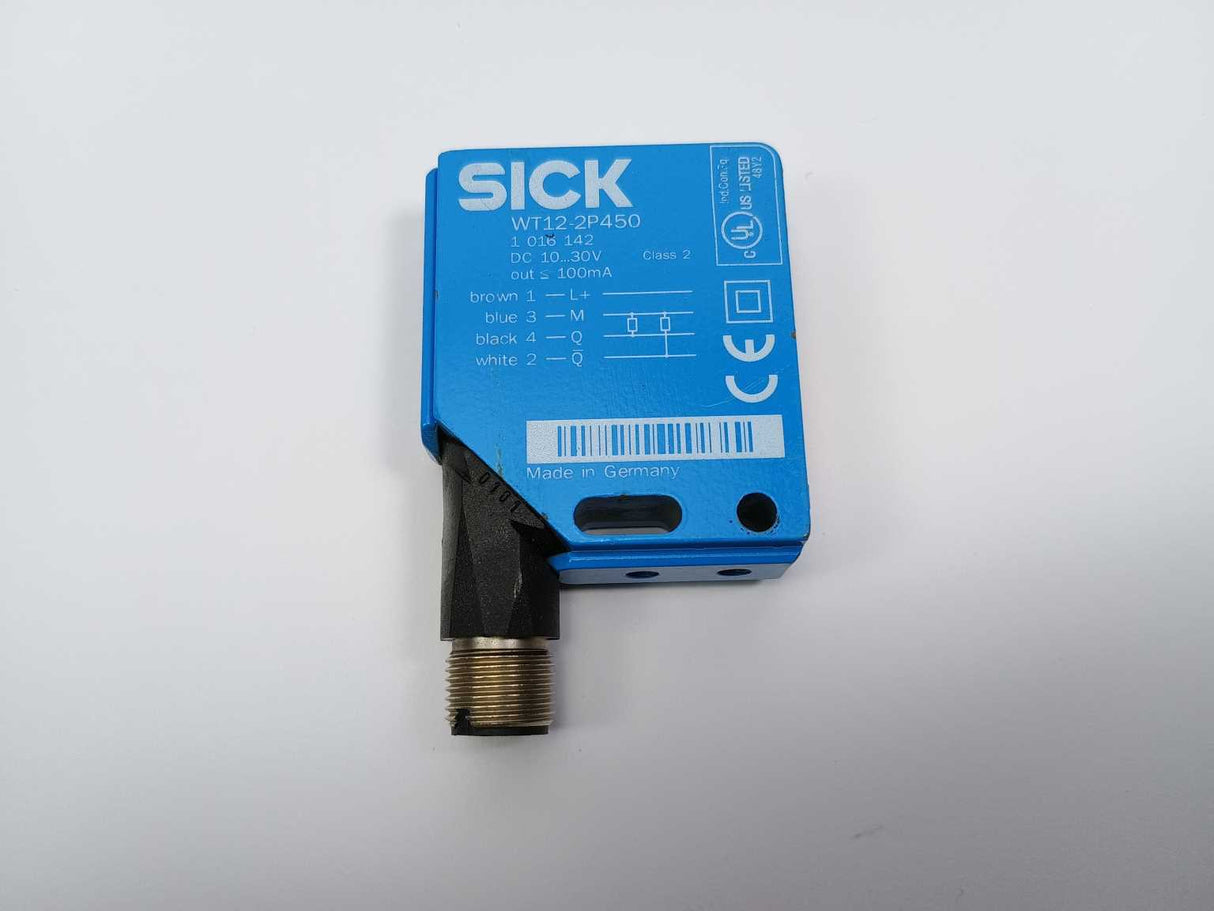 SICK 1016142 WT12-2P450 Photoelectric proximity sensor