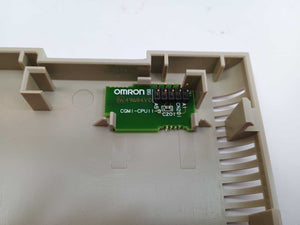 OMRON CQM1-CPU21-E CPU Unit with CQM1-CPU11-9 end plate