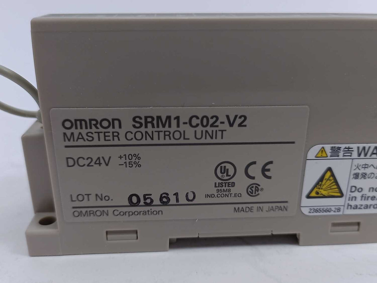 OMRON SRM1-CO2-V2 Master Control Unit