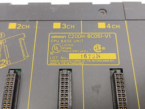 OMRON C200H-BC051 CPU Base unit