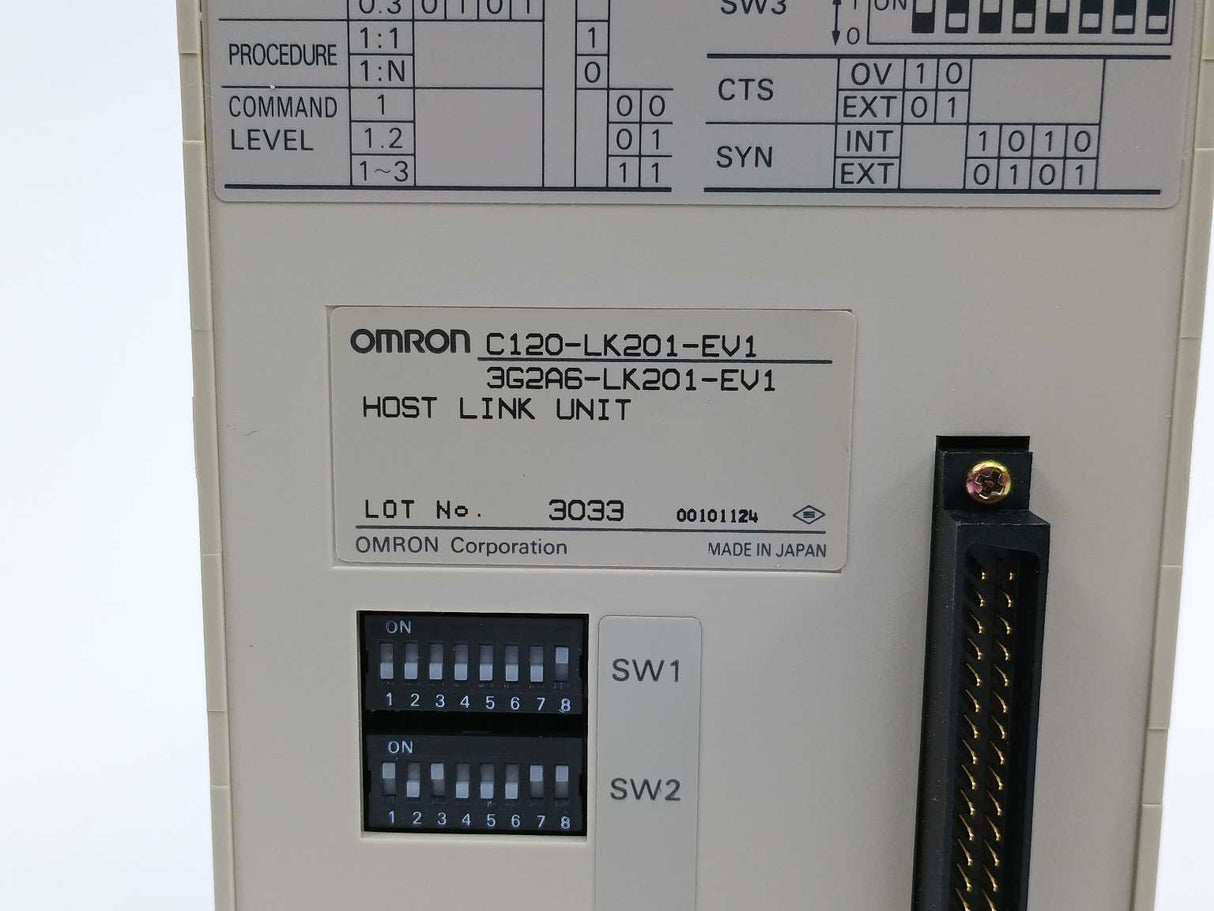 OMRON C120-LK201-EV1 Host Link Unit