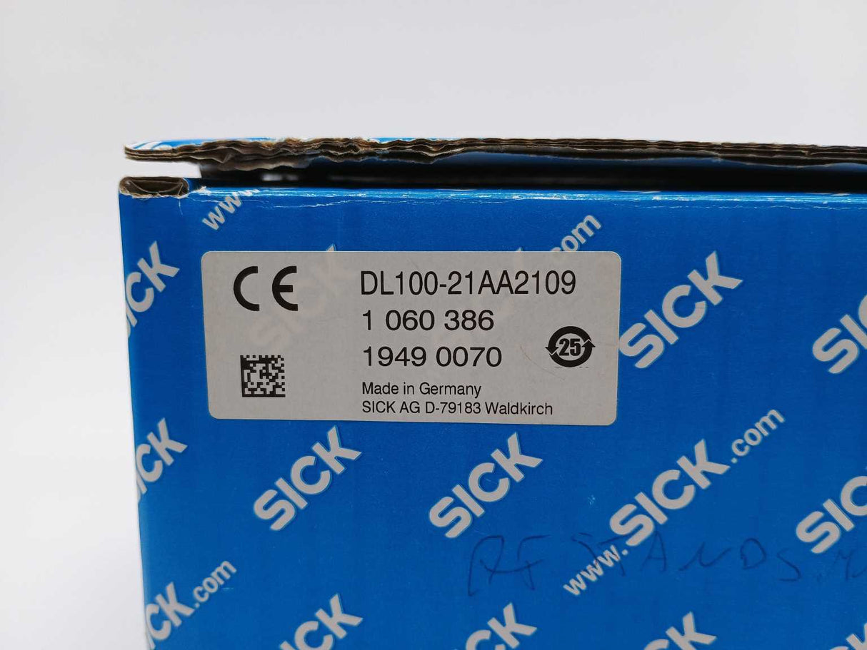 SICK DL100-21AA2109 CLV640-6000, Distance Sensor