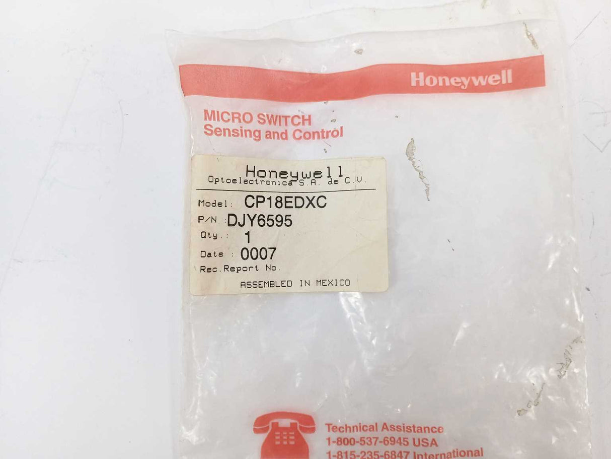 Honeywell DJY6595 CP18EDXC, Sensor